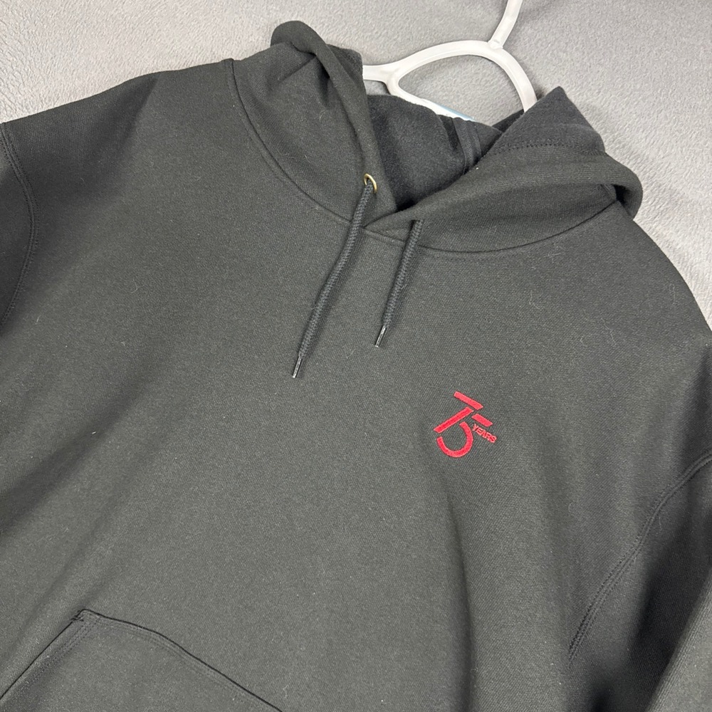 Carhartt Hoodie Mens XL Black Original Stretch Hilti 75 Years Embroidered NWT